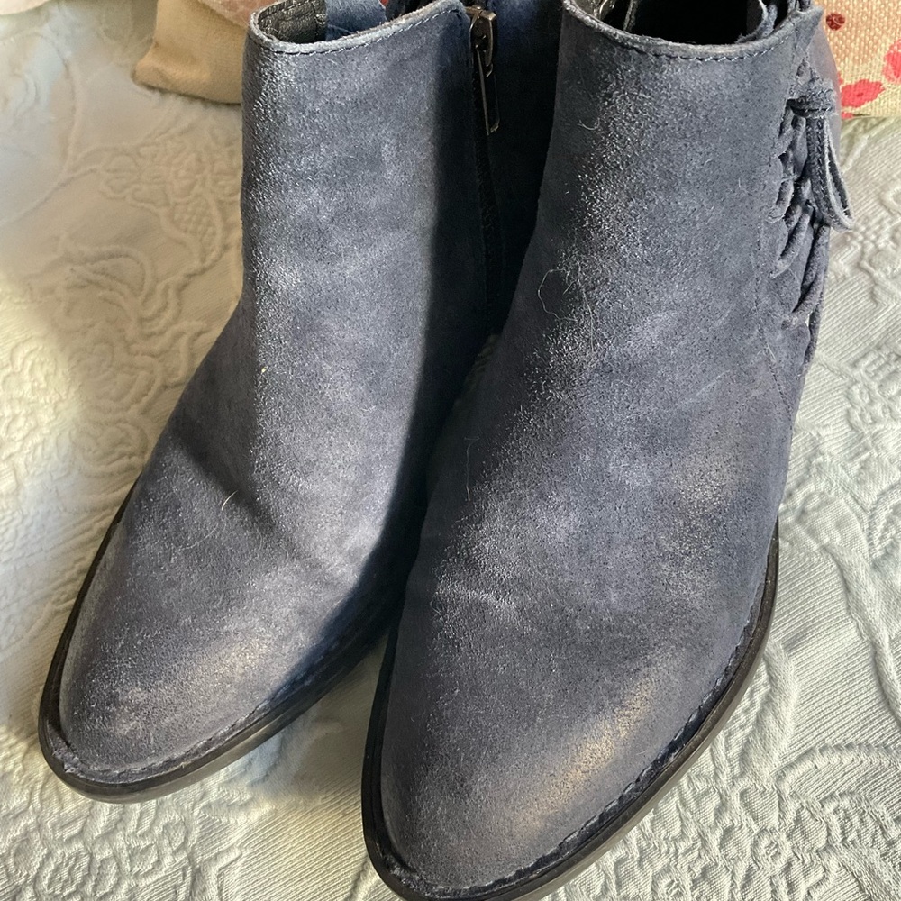 Suede Born Ankle Boots
